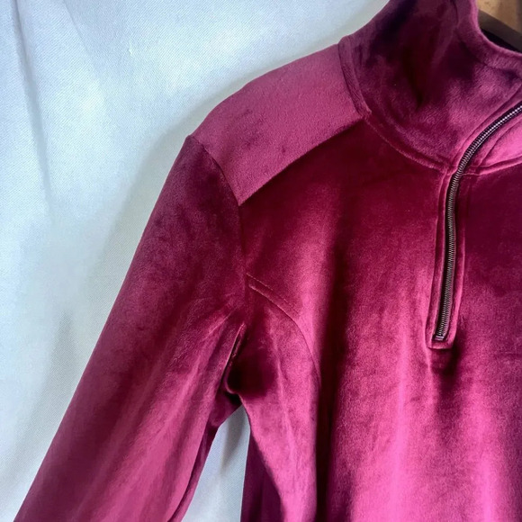 Croft & Barrow NWT The Lush Velour Jacket Size Small - Picture 5 of 11